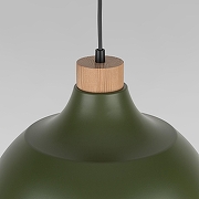 Подвесной светильник TK Lighting Cap 5665 Cap Green цвет плафона/подвески Зеленый, цвет арматуры Черный-3