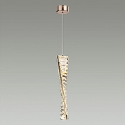 Подвесной светильник Lumion Ledio 5674/10L цвет плафона/подвески Прозрачный, цвет арматуры Золото-1