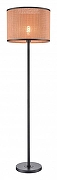 Торшер Velante 568 568-705-01 цвет плафона/подвески Коричневый, цвет арматуры Черный