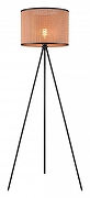 Торшер Velante 568 568-705-02 цвет плафона/подвески Коричневый, цвет арматуры Черный