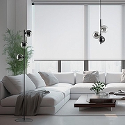 Торшер TK Lighting Estera 5717 Estera цвет плафона/подвески Светло-серый, цвет арматуры Черный-2