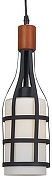 Подвесной светильник Velante 589 589-706-01 цвет дуб, черный