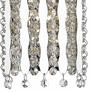 Накладной светильник Simple Story 5931 5931-1WL цвет плафона/подвески Прозрачный, цвет арматуры Хром-1