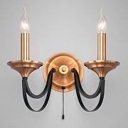 Бра Eurosvet Lazzaro 60098/2 черный цвет Черный