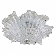 Накладной светильник Lightstar Murano 601030 цвет плафона/подвески Белый, Прозрачный, цвет арматуры Хром