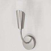 Бра Eurosvet Rhyton 60167/1 никель цвет плафона/подвески Белый, цвет арматуры Никель