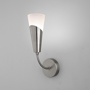 Бра Eurosvet Rhyton 60167/1 никель цвет плафона/подвески Белый, цвет арматуры Никель-1