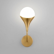 Бра Eurosvet Calyx 60168/1 латунь цвет плафона/подвески Белый, цвет арматуры Латунь-1