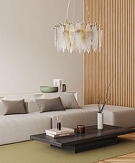 Подвесной светильник MW-Light Эмилия 2 607014306 цвет плафона/подвески Красный, Синий, Зеленый, цвет арматуры Латунь-12