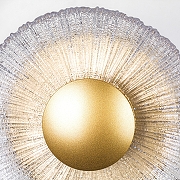 Накладной светильник Lightstar Er1ca 609602 цвет плафона/подвески Прозрачный, цвет арматуры Золото-3