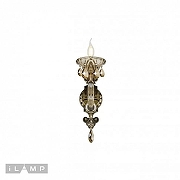 Бра iLamp Asia 61082/1 BR цвет плафона/подвески Тонированный, цвет арматуры Бронза, Тонированный-1