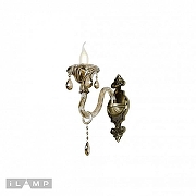 Бра iLamp Asia 61082/1 BR цвет плафона/подвески Тонированный, цвет арматуры Бронза, Тонированный-2