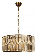 Подвесной светильник iLamp Form 6122-420 BR цвет плафона/подвески Прозрачный, цвет арматуры Бронза-1