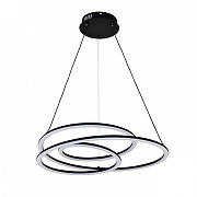 Подвесной светильник Escada Spiral 626/S LED цвет плафона/подвески Белый, Черный, цвет арматуры Черный-4