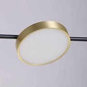 Подвесной светильник DeMarkt Гэлэкси 19 632017405 цвет плафона/подвески Белый, Золото, цвет арматуры Черный-6