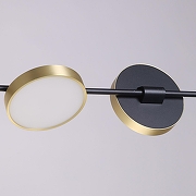 Подвесной светильник DeMarkt Гэлэкси 19 632017405 цвет плафона/подвески Белый, Золото, цвет арматуры Черный-8