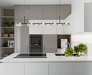 Подвесной светильник DeMarkt Гэлэкси 19 632017405 цвет плафона/подвески Белый, Золото, цвет арматуры Черный-11