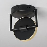 Накладной светильник DeMarkt Гэлэкси 19 632017601 цвет плафона/подвески Белый, Золото, цвет арматуры Черный-4