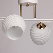 Светильник на штанге De City Dela 45 635016802 цвет плафона/подвески Белый, цвет арматуры Белый, Золото-6
