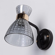 Бра De City Дэла 8 635027101 цвет плафона/подвески Серый, цвет арматуры Черный-3