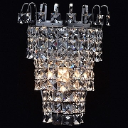 Накладной светильник MW-Light Аделард 6 642022801 цвет плафона/подвески Прозрачный, цвет арматуры Хром-1