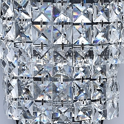 Накладной светильник MW-Light Аделард 6 642022801 цвет плафона/подвески Прозрачный, цвет арматуры Хром-4