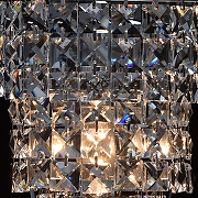 Накладной светильник MW-Light Аделард 6 642022801 цвет плафона/подвески Прозрачный, цвет арматуры Хром-5