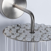 Бра MW-Light Аделард 28 642028301 цвет плафона/подвески Прозрачный, цвет арматуры Никель-2