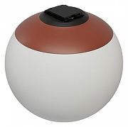 Накладной светильник Kink Light Сатори 6424-1,06 цвет плафона/подвески Белый, Коричневый, цвет арматуры Терракот