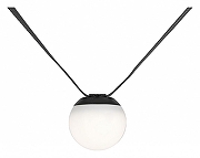 Накладной светильник Kink Light Сатори 6424-1,19 цвет плафона/подвески Белый, Черный, цвет арматуры Черный