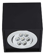 Накладной светильник Nowodvorski Box Led Black 6427 цвет плафона/подвески Черный, цвет арматуры Черный