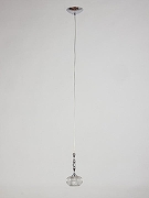 Подвесной светильник Abrasax Frieda 6444/1.44 цвет плафона/подвески Прозрачный, цвет арматуры Хром-2