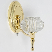 Бра Abrasax Frieda 6444/A1.15 цвет плафона/подвески Прозрачный, цвет арматуры Золото