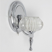 Бра Abrasax Frieda 6444/A1.44 цвет плафона/подвески Прозрачный, цвет арматуры Хром