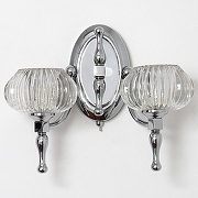 Бра Abrasax Frieda 6444/A2.44 цвет плафона/подвески Прозрачный, цвет арматуры Хром