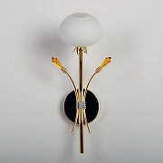 Бра Abrasax 6498 6498-А1.11 цвет плафона/подвески Белый, цвет арматуры Хром-1