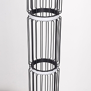 Торшер DeMarkt Айсфельд 3 655041101 цвет плафона/подвески Черный, цвет арматуры Черный-2