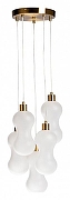 Подвесной светильник De City Крайс 16 657014705 цвет плафона/подвески Белый, цвет арматуры Латунь