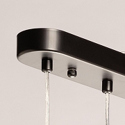 Подвесной светильник De City Крайс 16 657014905 цвет плафона/подвески Золото, Прозрачный, цвет арматуры Черный-8