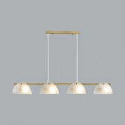 Подвесной светильник Lumion Fioro 6571/4C цвет плафона/подвески Белый, цвет арматуры Медь-3