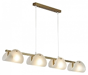 Подвесной светильник Lumion Fioro 6571/4C цвет плафона/подвески Белый, цвет арматуры Медь-4