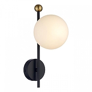 Бра Lumion Melody 6581/1W цвет плафона/подвески Белый, цвет арматуры Золото, Черный-1