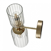 Бра Lumion Kassia 6586/2W цвет плафона/подвески Прозрачный, цвет арматуры Золото-2