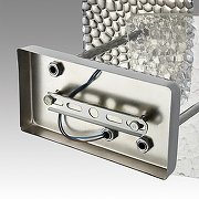 Накладной светильник Lumion Liberti 6588/1W цвет плафона/подвески Светло-серый, Прозрачный, цвет арматуры Хром-4