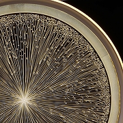 Накладной светильник DeMarkt Норден 8 660015101 цвет плафона/подвески Белый, цвет арматуры Золото-6