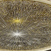 Накладной светильник DeMarkt Норден 8 660015101 цвет плафона/подвески Белый, цвет арматуры Золото-9