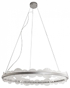 Подвесной светильник DeMarkt Платлинг 22 661019001 цвет плафона/подвески Прозрачный, цвет арматуры Серебро-1