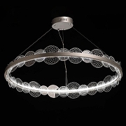 Подвесной светильник DeMarkt Платлинг 22 661019001 цвет плафона/подвески Прозрачный, цвет арматуры Серебро-3