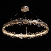 Подвесной светильник DeMarkt Платлинг 22 661019001 цвет плафона/подвески Прозрачный, цвет арматуры Серебро-4