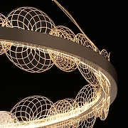 Подвесной светильник DeMarkt Платлинг 22 661019001 цвет плафона/подвески Прозрачный, цвет арматуры Серебро-8